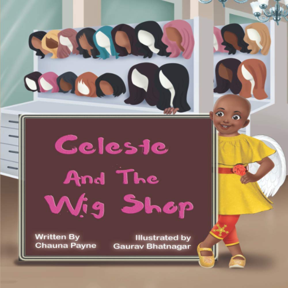 Cover art for Celeste and the Wig Shop By Chauna Payne