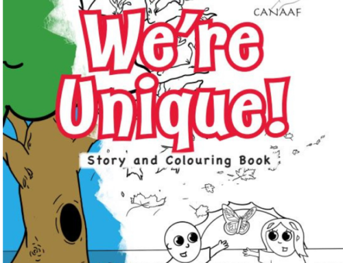 We’re Unique! CANAAF Colouring Book Fundraiser