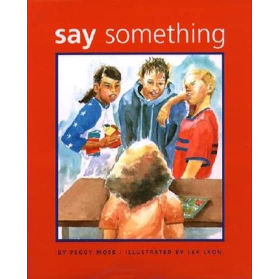 Cover art for Say Something by Peggy Moss