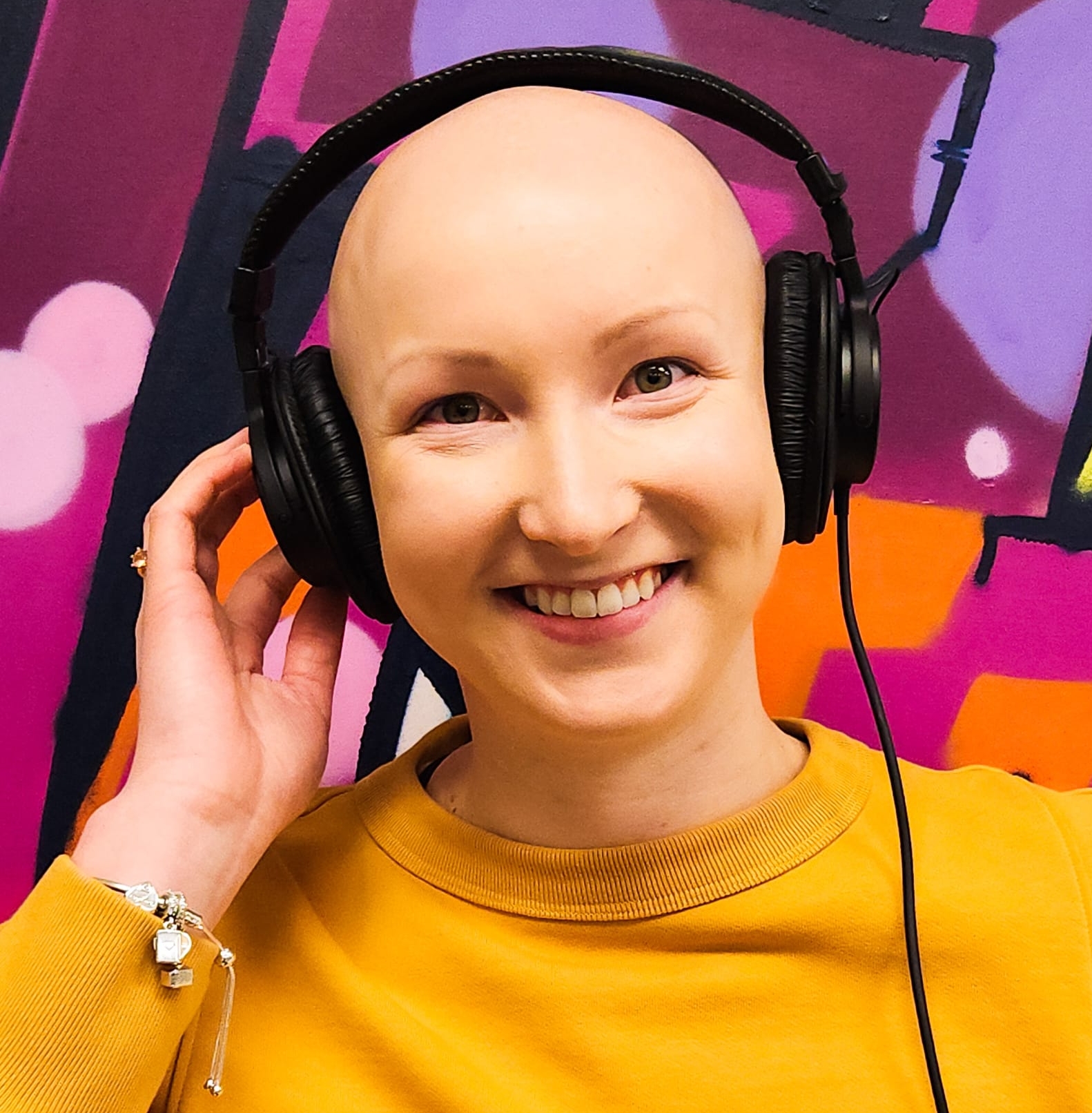 Sara Teskey, co-host of Alopecia's Audacity Podcast