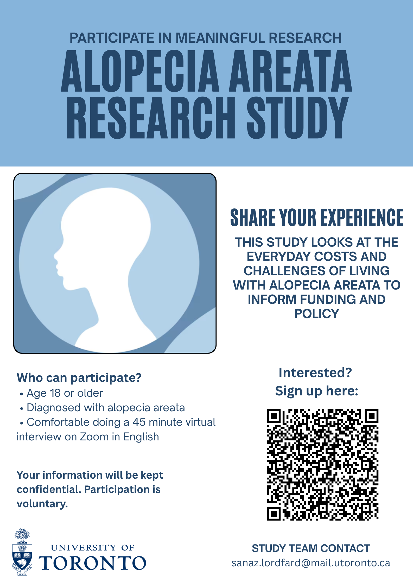 Alopecia Areata Research Study